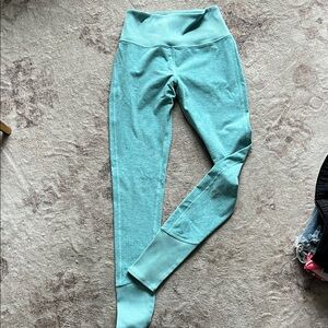 ALO Yoga Teal Leggings